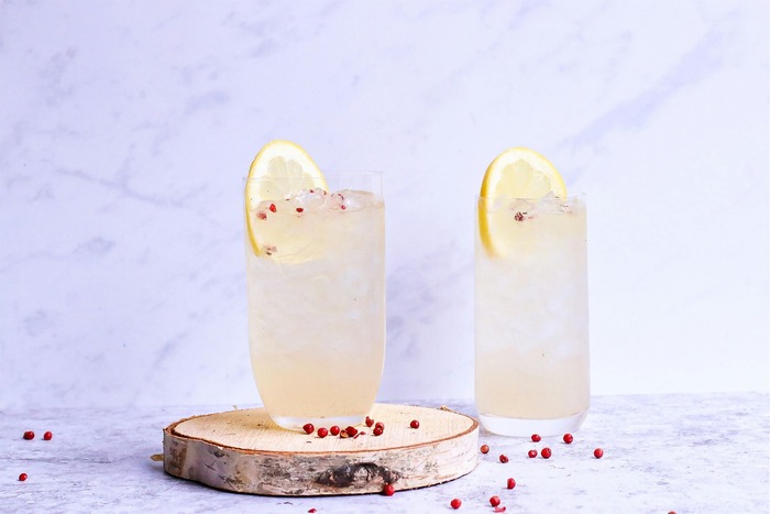 nealkoholický gin tonic s vassa zero g